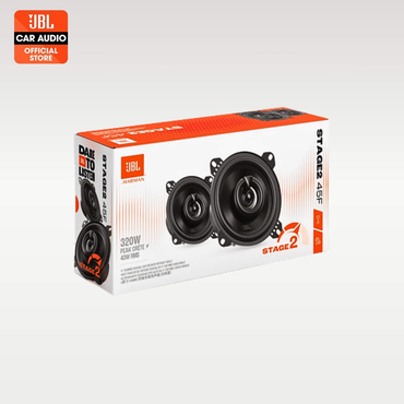 JBL Stage2 45F – 4" 2-Way Coaxial Car Speakers (320W, Without Grills)